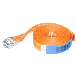 Bandă de fixare portocalie 6m x 25mm, capacitate 250kg | Electronic-mag.ro | Componente Electronice