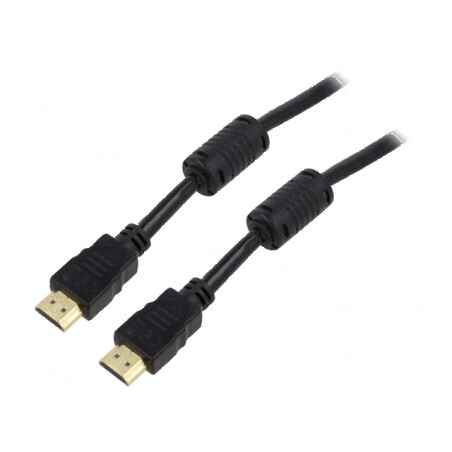 Cablu HDMI 2.0 HDCP 2.2, 2m, negru | Electronic-mag.ro | Componente Electronice
