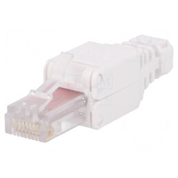 Conector RJ45 Cat 6 8p8c 23AWG-26AWG | Electronic-mag.ro | Componente Electronice