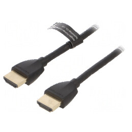 Cablu HDMI 2.0 PVC 1,5m negru | Electronic-mag.ro | Componente Electronice