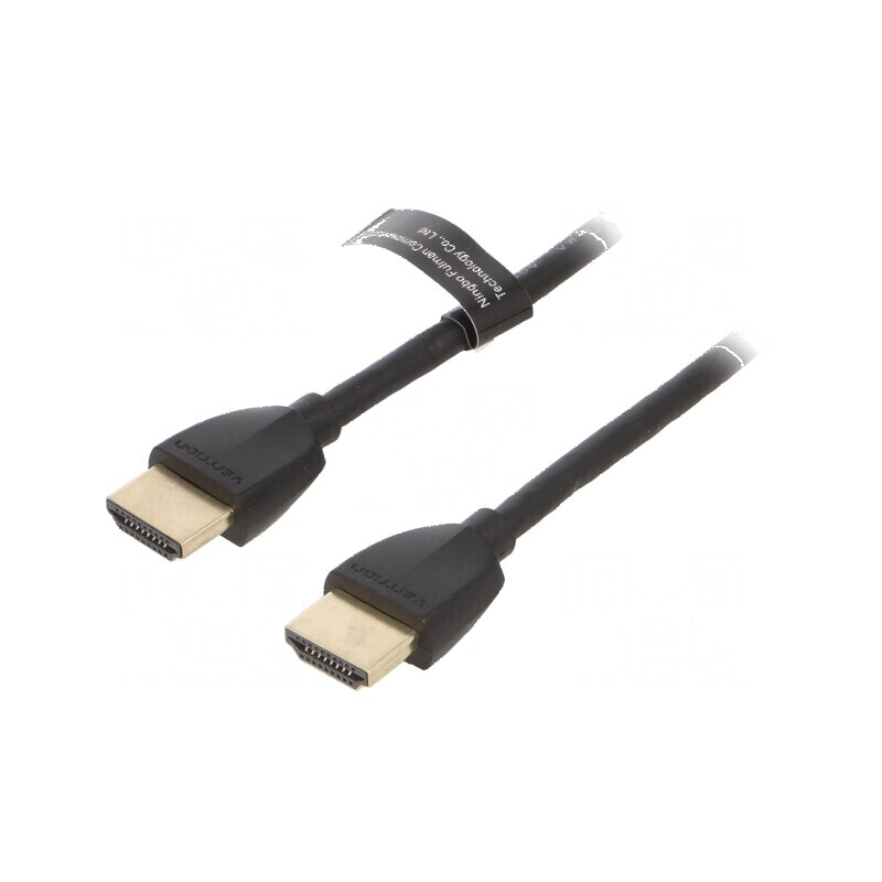 Cablu HDMI 2.0 PVC 1,5m negru | Electronic-mag.ro | Componente Electronice