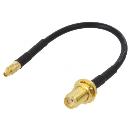 Cablu 100mm MMCX la SMA drept | Electronic-mag.ro | Componente Electronice