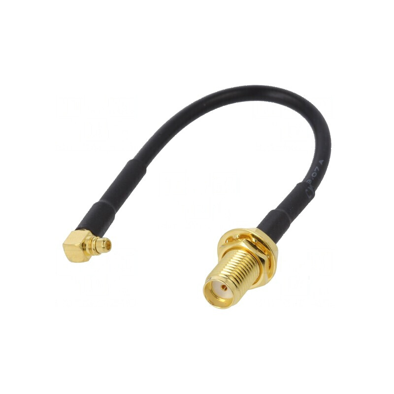 Cablu MMCX tată - SMA mamă unghi drept 100mm | Electronic-mag.ro | Componente Electronice Cablu MMCX tată - SMA mamă unghi drept 100mm | Electronic-mag.ro | Componente Electronice
