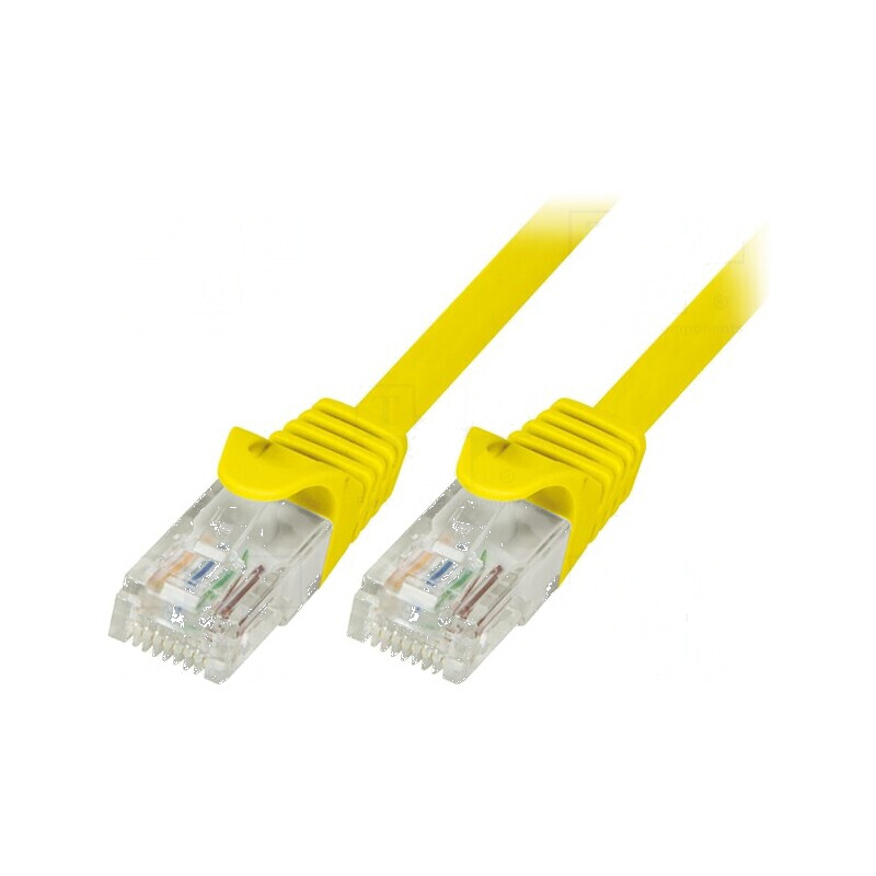 Cabluri patch U/UTP 5e litat CCA PVC galben 7,5m 26AWG | Electronic-mag.ro | Componente Electronice Cabluri patch U/UTP 5e litat CCA PVC galben 7,5m 26AWG | Electronic-mag.ro | Componente Electronice