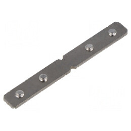 Conector 180° din oțel inoxidabil ZM-180 | Electronic-mag.ro | Componente Electronice