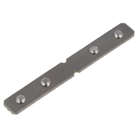 Conector 180° din oțel inoxidabil ZM-180 | Electronic-mag.ro | Componente Electronice
