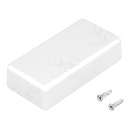 Carcasă universală ABS gri 40mm x 80mm x 20mm IP54 1551 | Electronic-mag.ro | Componente Electronice
