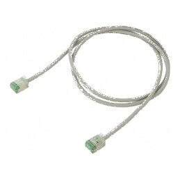Cabluri de rețea U/FTP Cat 8.1 1m 32AWG LSZH gri | Electronic-mag.ro | Componente Electronice