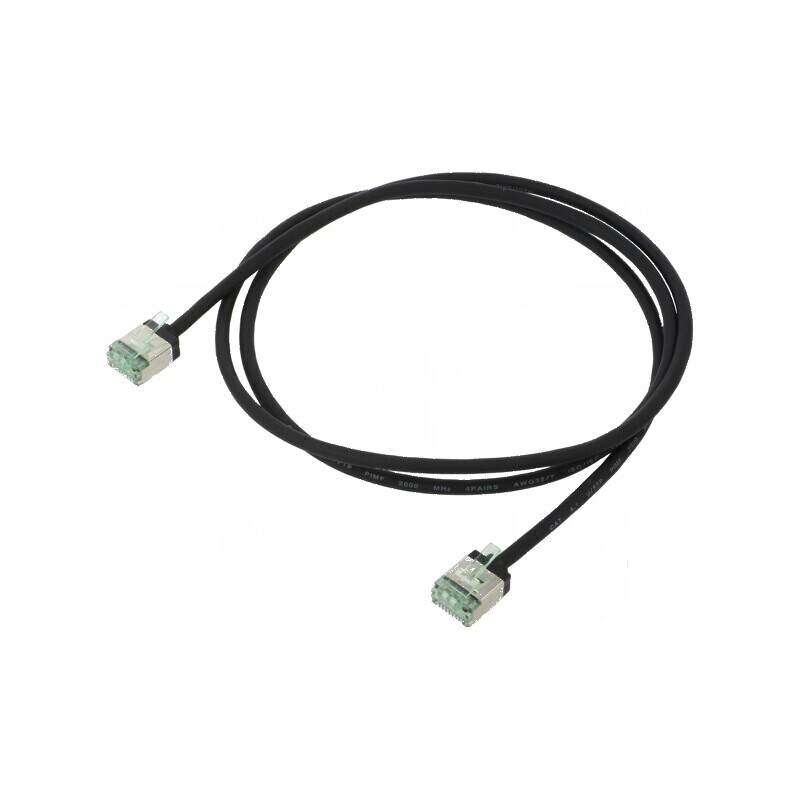 Cablu Patch U/FTP Cat 8.1 LSZH negru 1m 32AWG | Electronic-mag.ro | Componente Electronice Cablu Patch U/FTP Cat 8.1 LSZH negru 1m 32AWG | Electronic-mag.ro | Componente Electronice