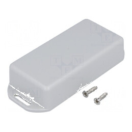 Carcasă universală cu dimensiuni 40mm x 80mm x 20mm și lame de fixare | Electronic-mag.ro | Componente Electronice