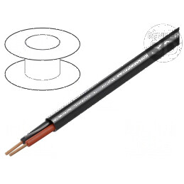 Cablu neecranat 2x16AWG 300V 152m Cu litat crom CPR Eca | Electronic-mag.ro | Componente Electronice