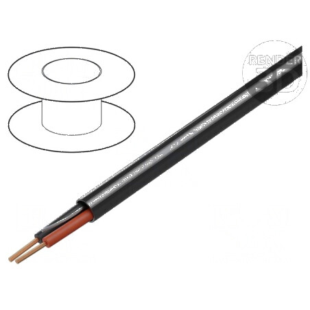 Cablu neecranat 2x16AWG 300V 152m Cu litat crom CPR Eca | Electronic-mag.ro | Componente Electronice