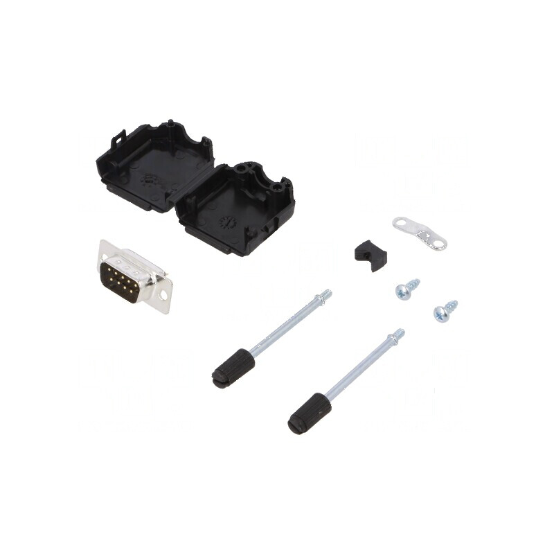 Mufă D-Sub PIN 9 tată lipire cablu negru - Kit complet | Electronic-mag.ro | Componente Electronice Mufă D-Sub PIN 9 tată lipire cablu negru - Kit complet | Electronic-mag.ro | Componente Electronice