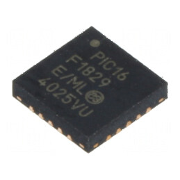 Microcontroler PIC 32MHz 1.8-5.5VDC SMD QFN20 PIC16 | Electronic-mag.ro | Componente Electronice