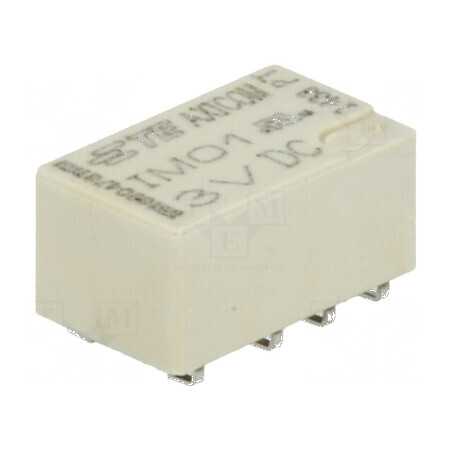 Releu electromagnetic DPDT 3VDC 2A 0,5A/125VAC | Electronic-mag.ro | Componente Electronice