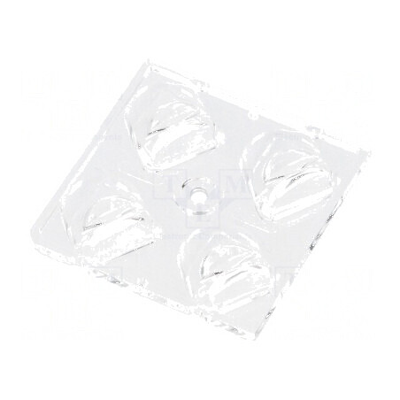 Lentilă LED pătrată transparentă 8mm | Electronic-mag.ro | Componente Electronice