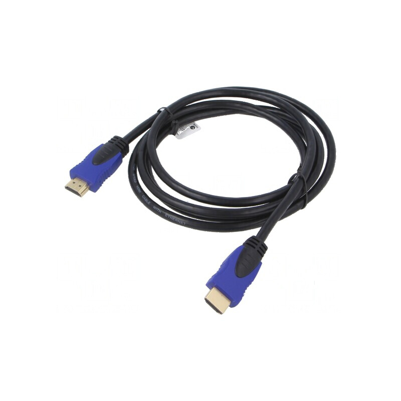 Cablu HDMI 2.0 1,8m negru PVC | Electronic-mag.ro | Componente Electronice Cablu HDMI 2.0 1,8m negru PVC | Electronic-mag.ro | Componente Electronice