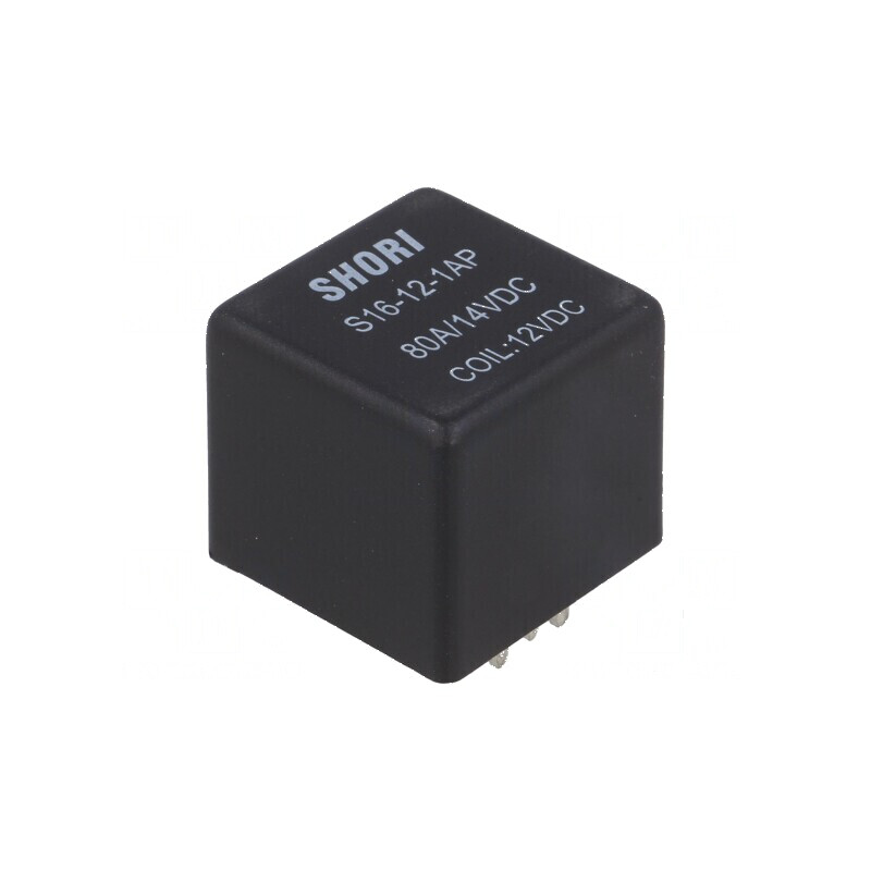 Releu electromagnetic SPST-NO 12VDC 80A S16 75Ω PCB | Electronic-mag.ro | Componente Electronice Releu electromagnetic SPST-NO 12VDC 80A S16 75Ω PCB | Electronic-mag.ro | Componente Electronice