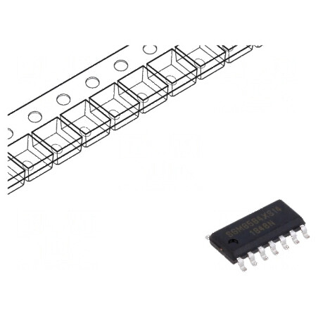 Amplificator operațional SO14 2,5-5,5VDC - IC pentru rolă/bandă | Electronic-mag.ro | Componente Electronice