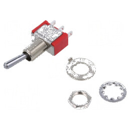 Comutator basculant 2 SPDT ON-ON 2A/250VAC 5A/28VDC 10mΩ | Electronic-mag.ro | Componente Electronice