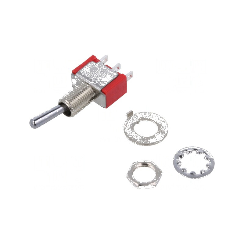 Comutator basculant 2 SPDT ON-ON 2A/250VAC 5A/28VDC 10mΩ | Electronic-mag.ro | Componente Electronice