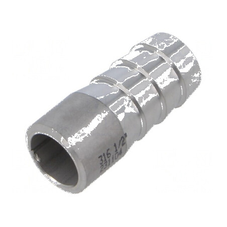 Niplă filetată pentru sudare, max. 10 bar, L: 48mm | Electronic-mag.ro | Componente Electronice