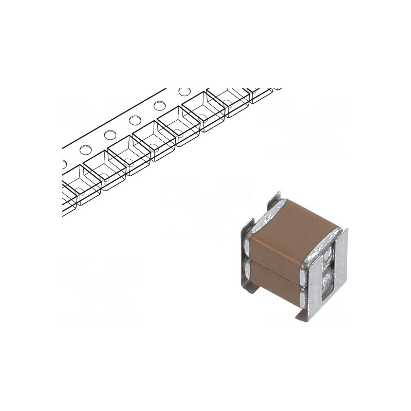 Condensator ceramic MLCC 47uF 35V X7R SMD 2220 ±20% | Electronic-mag.ro | Componente Electronice