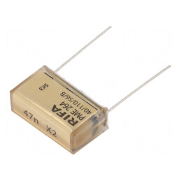 Condensator de hârtie X2 47nF 660VAC THT 25,4mm ±20% | Electronic-mag.ro | Componente Electronice