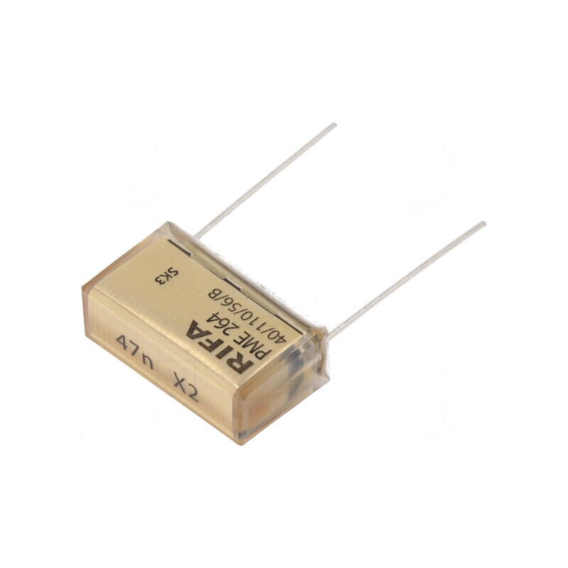 Condensator de hârtie X2 47nF 660VAC THT 25,4mm ±20% | Electronic-mag.ro | Componente Electronice