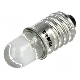 Lampă LED albă E10 12V 12VAC | Electronic-mag.ro | Componente Electronice