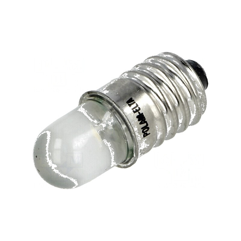 Lampă LED albă E10 12V 12VAC | Electronic-mag.ro | Componente Electronice