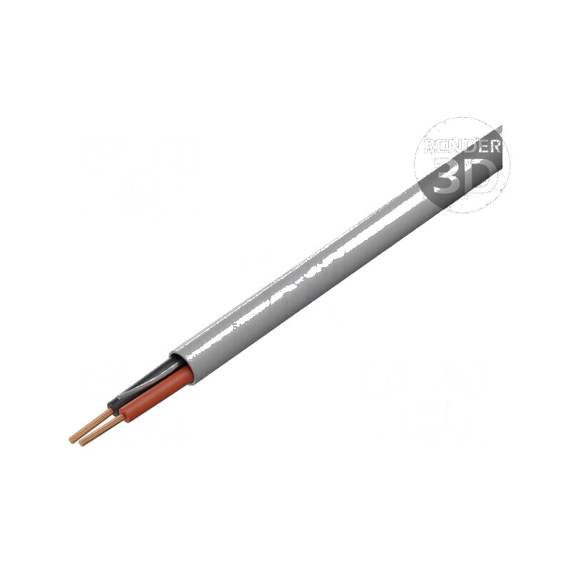 Cablu 2x16AWG neecranat 300V 152m gri CPR Eca 500ft | Electronic-mag.ro | Componente Electronice
