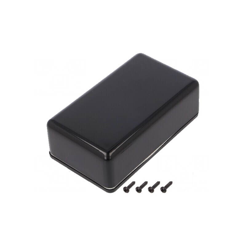 Carcasă universală ABS neagră IP55 70mm x 120mm x 40mm | Electronic-mag.ro | Componente Electronice Carcasă universală ABS neagră IP55 70mm x 120mm x 40mm | Electronic-mag.ro | Componente Electronice
