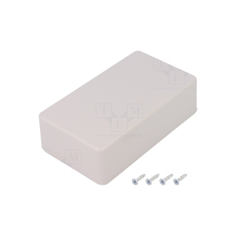 Carcasă universală ABS gri 71mm x 124mm x 38mm | Electronic-mag.ro | Componente Electronice
