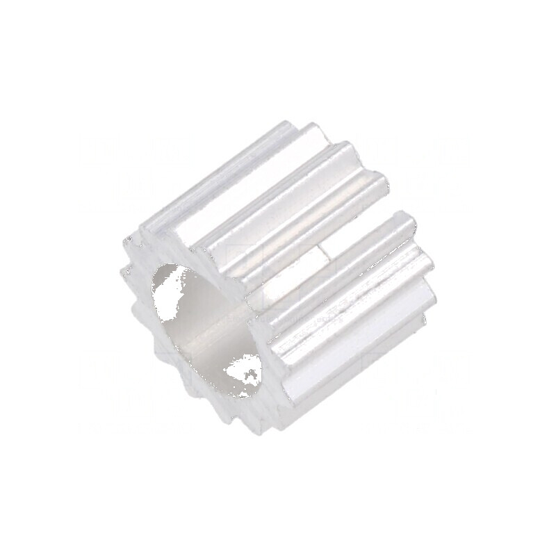 Radiator aluminiu extrudat rotund TO39 TO5, 12,5mm x 10mm | Electronic-mag.ro | Componente Electronice Radiator aluminiu extrudat rotund TO39 TO5, 12,5mm x 10mm | Electronic-mag.ro | Componente Electronice