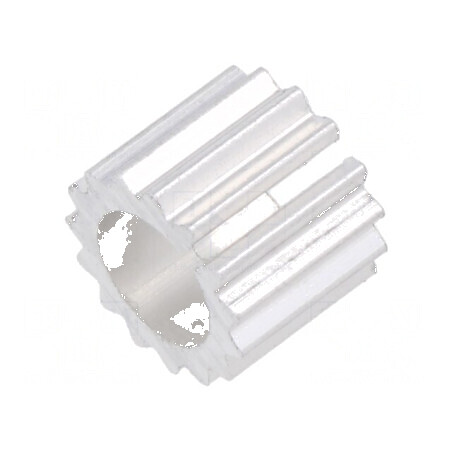 Radiator aluminiu extrudat rotund TO39 TO5, 12,5mm x 10mm | Electronic-mag.ro | Componente Electronice