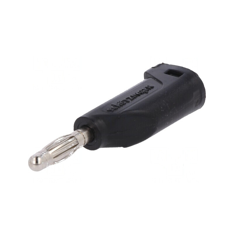 Conector banană 4mm 32A 33VAC 70VDC negru nichelat | Electronic-mag.ro | Componente Electronice Conector banană 4mm 32A 33VAC 70VDC negru nichelat | Electronic-mag.ro | Componente Electronice