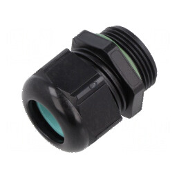 Garnitură etanșare M25 1,5 IP68 poliamidă neagră | Electronic-mag.ro | Componente Electronice