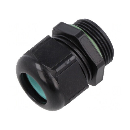 Garnitură etanșare M25 1,5 IP68 poliamidă neagră | Electronic-mag.ro | Componente Electronice