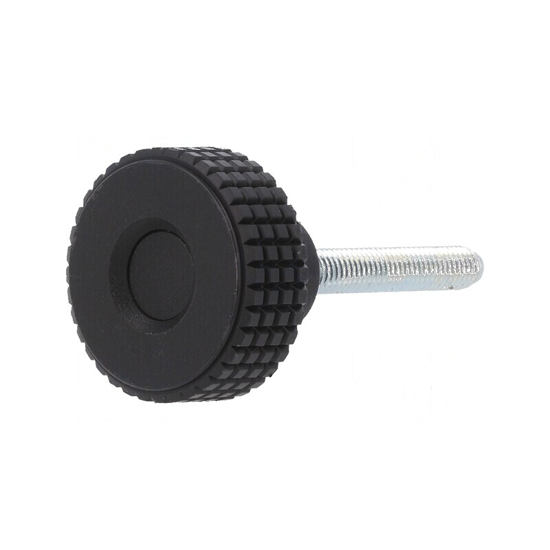 Buton de reglare negru Ø 31mm M6 40mm H 24mm | Electronic-mag.ro | Componente Electronice Buton de reglare negru Ø 31mm M6 40mm H 24mm | Electronic-mag.ro | Componente Electronice