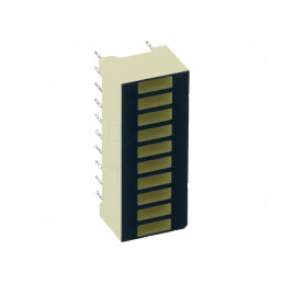 Riglă LED roșie 31000-100000mcd 25,4x10,16mm | Electronic-mag.ro | Componente Electronice