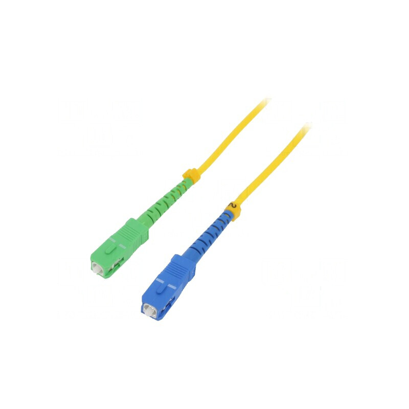 Patch cord fibră optică SC/APC - SC/UPC 5m 9/125um | Electronic-mag.ro | Componente Electronice Patch cord fibră optică SC/APC - SC/UPC 5m 9/125um | Electronic-mag.ro | Componente Electronice