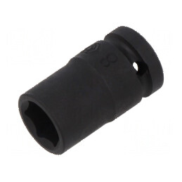 Cap tubular 1/4" 6-puncte 23mm scurtă cu impact | Electronic-mag.ro | Componente Electronice