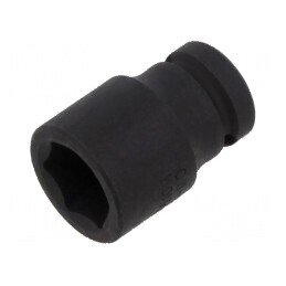Cap tubular 1/4" 6 puncte 23mm scurtă cu impact | Electronic-mag.ro | Componente Electronice