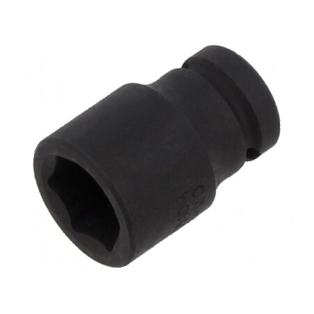 Cap tubular 1/4" 6 puncte 23mm scurtă cu impact | Electronic-mag.ro | Componente Electronice