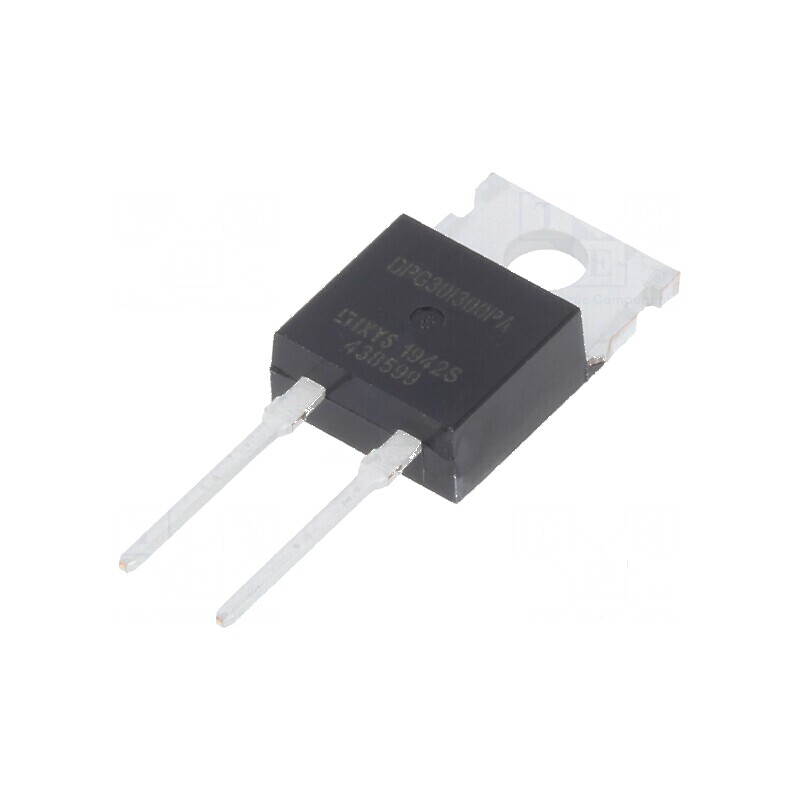 Diodă redresoare THT 300V 30A TO220AC 175W | Electronic-mag.ro | Componente Electronice
