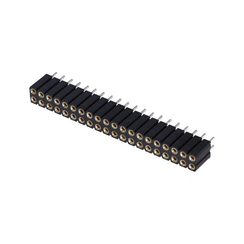Conector şiruri pini soclu mamă 40 contacte întoarse | Electronic-mag.ro | Componente Electronice Conector şiruri pini soclu mamă 40 contacte întoarse | Electronic-mag.ro | Componente Electronice