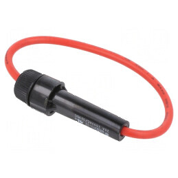Clemă siguranţe cilindrice 5x20mm 20A Alamă | Electronic-mag.ro | Componente Electronice