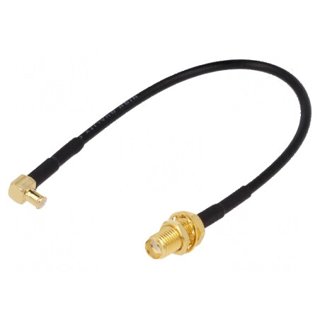 Cablu adaptor MCX-B la SMA-B 150mm -40÷85°C | Electronic-mag.ro | Componente Electronice