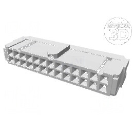 Conector IDC mufă mamă 26 PIN pentru cablu-bandă 1,27mm | Electronic-mag.ro | Componente Electronice